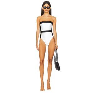 PQ X Haleyy Baylee Haley Belted One Piece in Milano Medium Womens Swimsuit